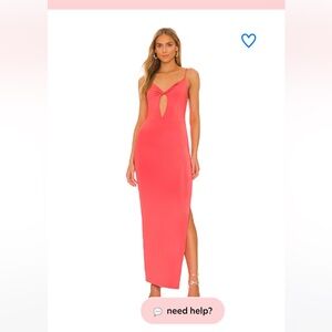 Superdown coral formal dress
